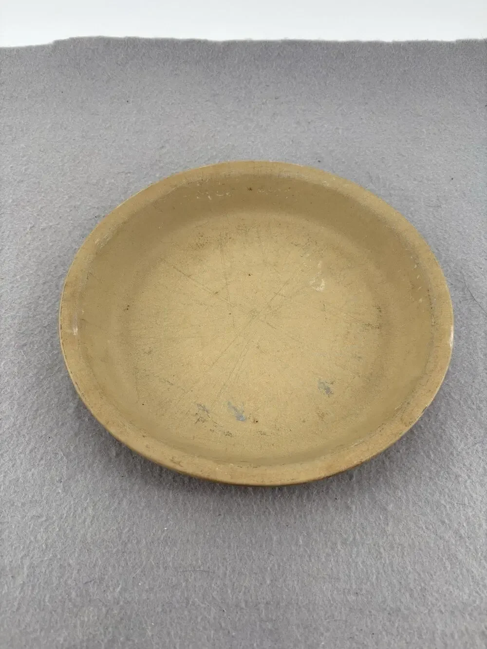 Pampered Chef Stoneware Pie Plate 10” FAMILY HERITAGE R-10